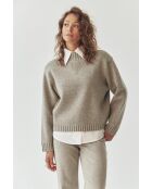 Pull en laine mélangée Malmana 1 gris