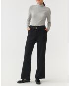 Grijze gebreide blouse Goltika