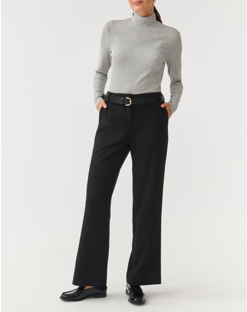 Grijze gebreide blouse Goltika