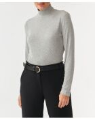 Grijze gebreide blouse Goltika