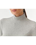 Grijze gebreide blouse Goltika