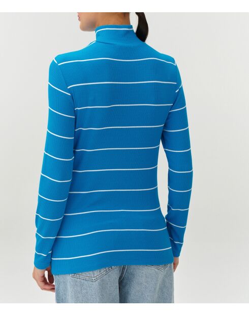 Goltika 1 blauwe gebreide blouse