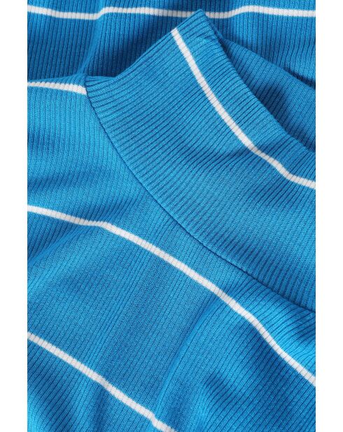 Goltika 1 blauwe gebreide blouse