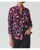 Chemise Nikali 6 violet froid