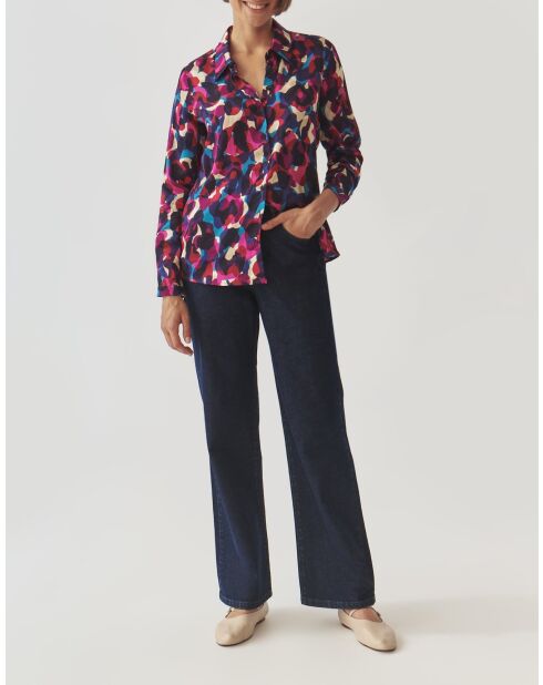 Chemise Nikali 6 violet froid