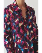 Chemise Nikali 6 violet froid