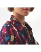 Chemise Nikali 6 violet froid