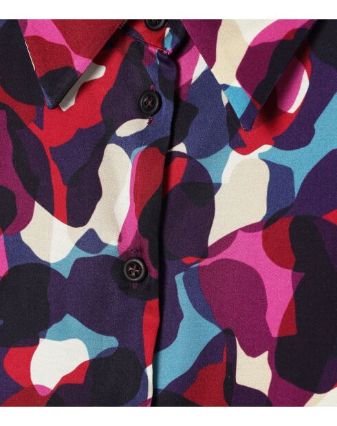 Chemise Nikali 6 violet froid