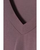 Blusa Jonka de punto gris y morado