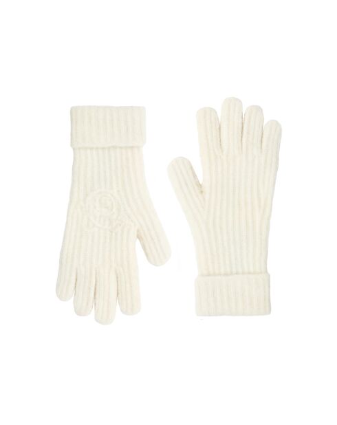 Gants Nerula blanc cassé