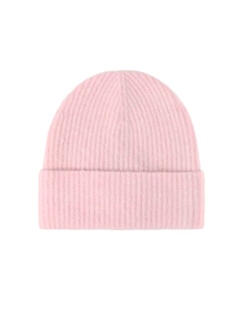 Bonnet en laine mélangée Roska rose clair