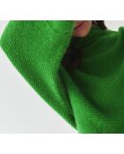 Mazzy 1 grasgrüner Pullover aus Wollmischung