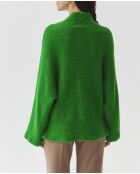 Mazzy 1 grasgrüner Pullover aus Wollmischung