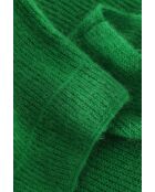 Mazzy 1 grasgrüner Pullover aus Wollmischung