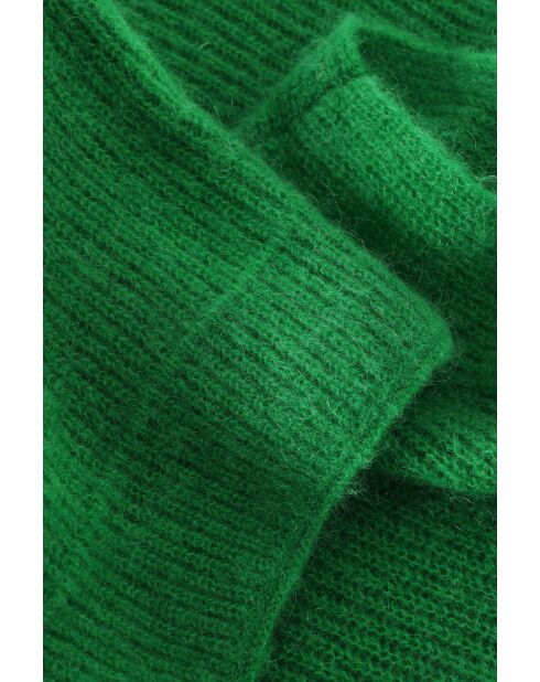 Mazzy 1 grasgrüner Pullover aus Wollmischung