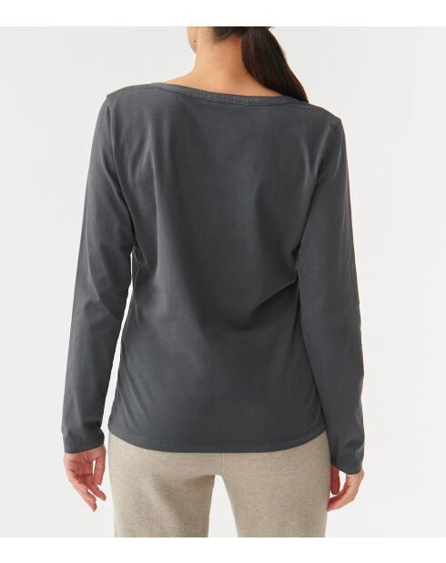 Blouse en maille Astrid graphite