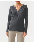 Blouse en maille Astrid graphite