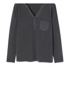 Blouse en maille Astrid graphite