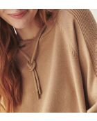 Pull Floksi beige