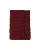 Écharpe en maille Wellir bordeaux