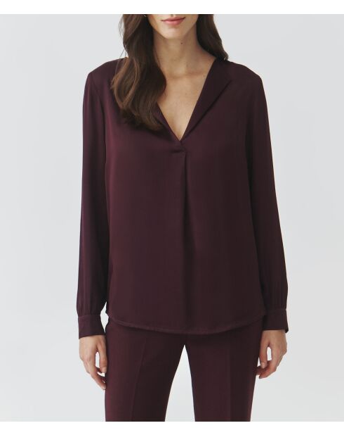 Blouse Meryl prune