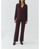 Blouse van Meryl, pruim