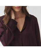 Blouse van Meryl, pruim
