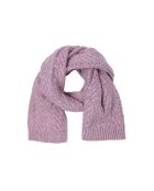 Écharpe en maille Wellir rouge