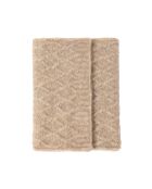 Beige gebreide sjaal Brifil 1