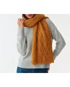 Écharpe en maille Brifil 1 jaune