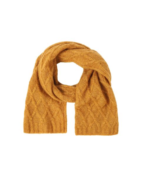 Écharpe en maille Brifil 1 jaune