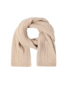 Bufanda Topi en mezcla de lana beige claro