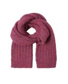 Écharpe en maille Yonika 1 violette