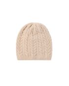 Gorro Topika en mezcla de lana beige claro