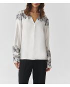 Blouse Vova 1 blanc cassé