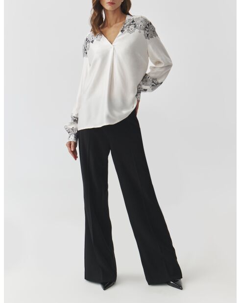 Blouse Vova 1 blanc cassé