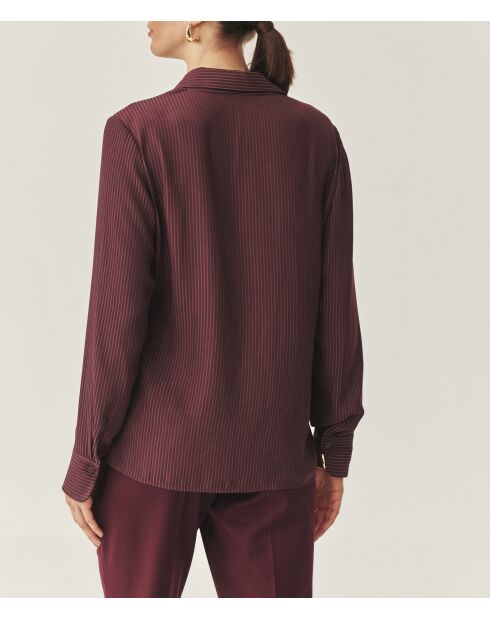 Chemise Nicole rouge