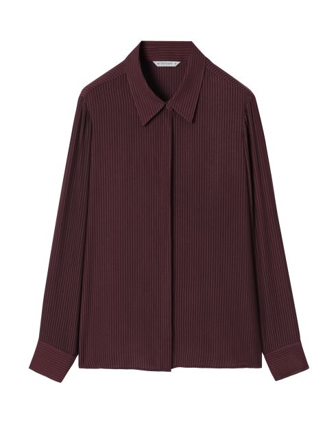 Chemise Nicole rouge