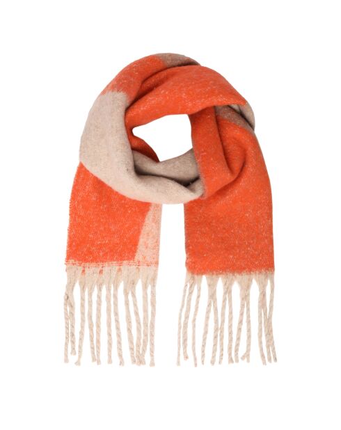 Foulard Pirka orange intense