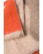 Foulard Pirka orange intense
