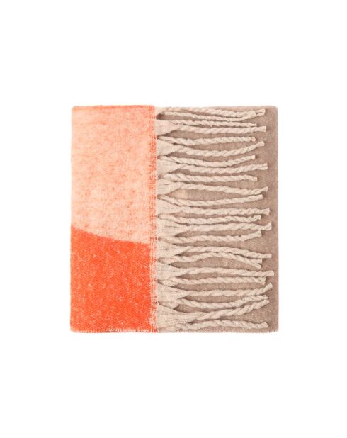 Foulard Pirka orange intense