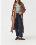 Manteau Natis camel