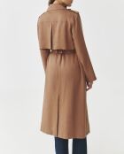 Manteau Natis camel