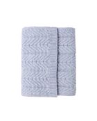 Écharpe en maille Wellir bleue