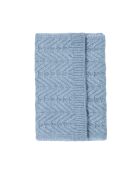 Sciarpa Wellir in maglia blu
