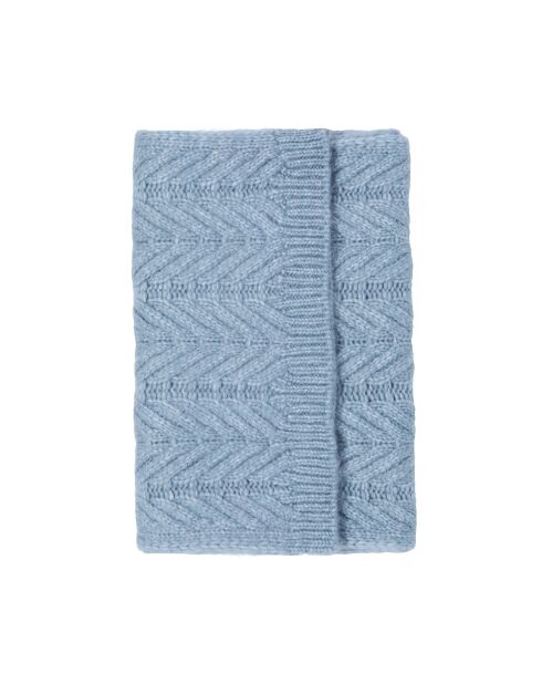 Sciarpa Wellir in maglia blu