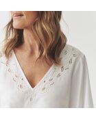 Witte blouse Disia