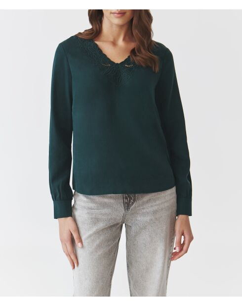 Blouse Embro vert foncé