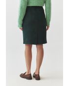 Jupe en maille Zama vert foncé