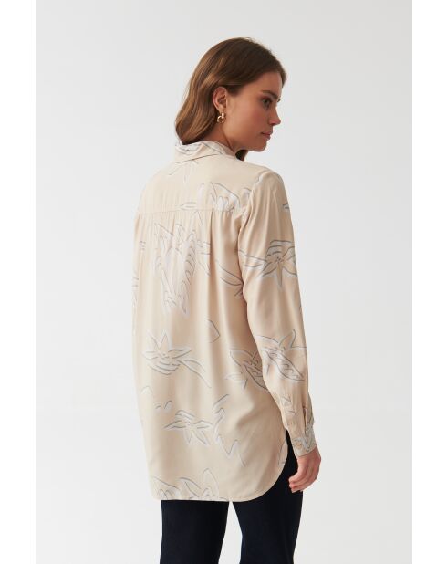 Chemise Libu beige clair
